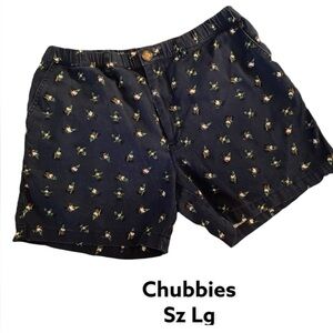 Chubbies “Gnome” Shorts Navy Blue 5 Inch inseam